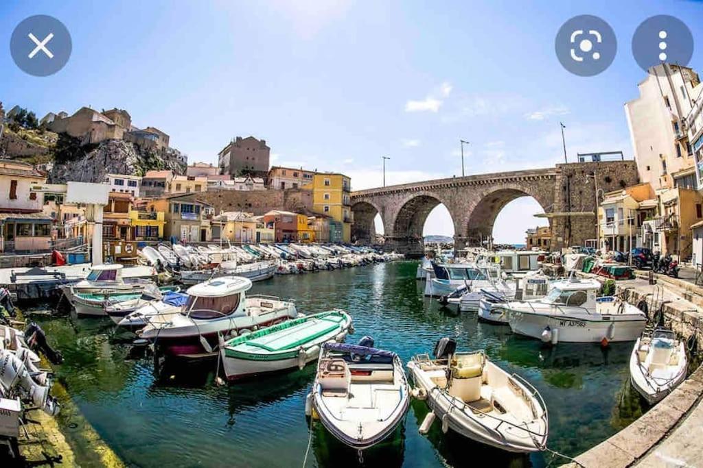 شقة T2 Proximite Mer, Vallon Des Auffes مارسيليا المظهر الخارجي الصورة